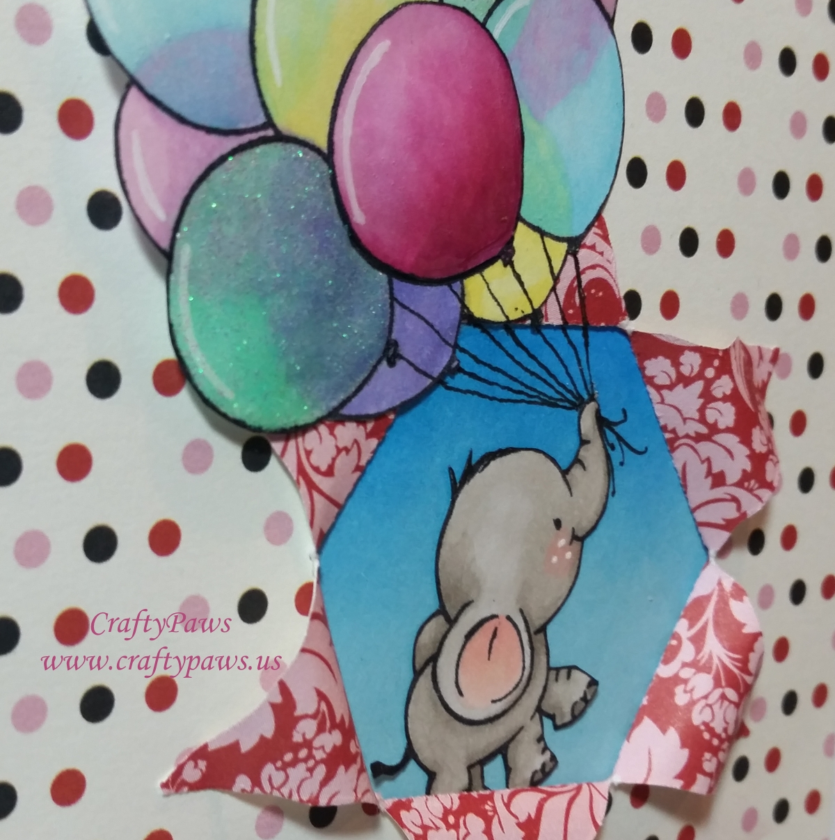 Uplifting Card for Emily’s Card Shower | CraftyPaws