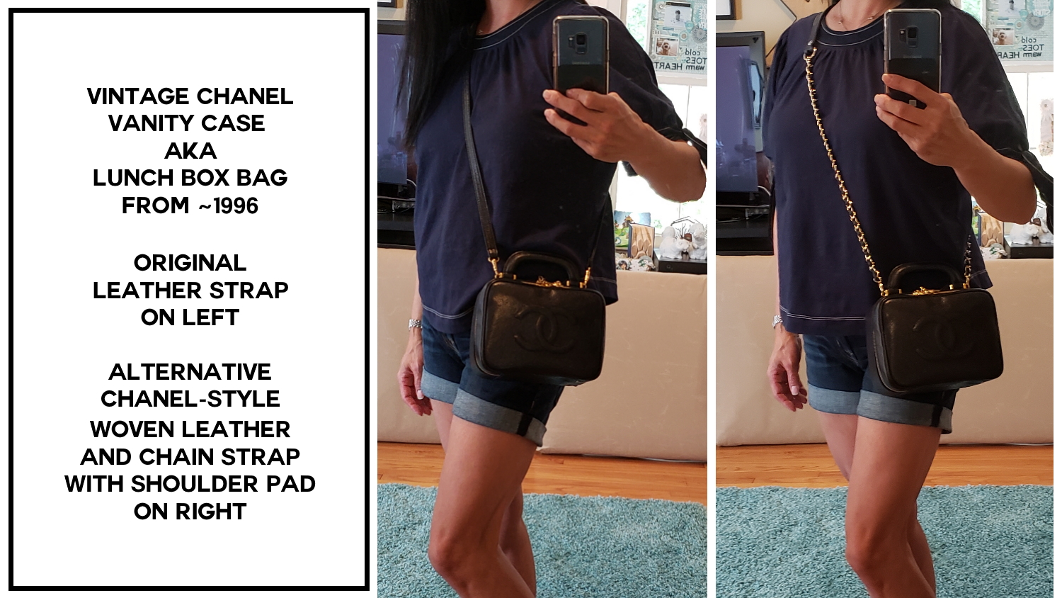 DIY How To Replacement Shoulder Crossbody Strap feat. Chanel Coco Handle &  Chanel Kelly + Modshots 